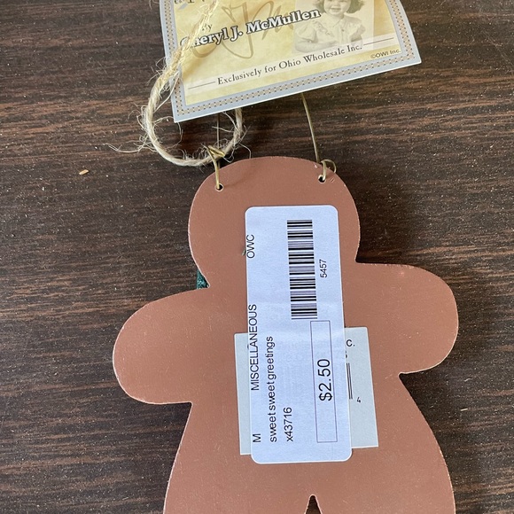 NWT Gingerbread ornaments to customize on your own - Picture 2 of 2